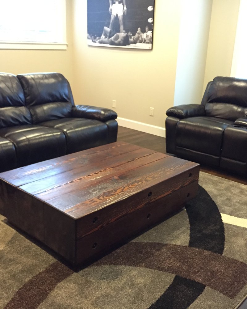Custom furniture by Glenn and Mackenzie Brooks
