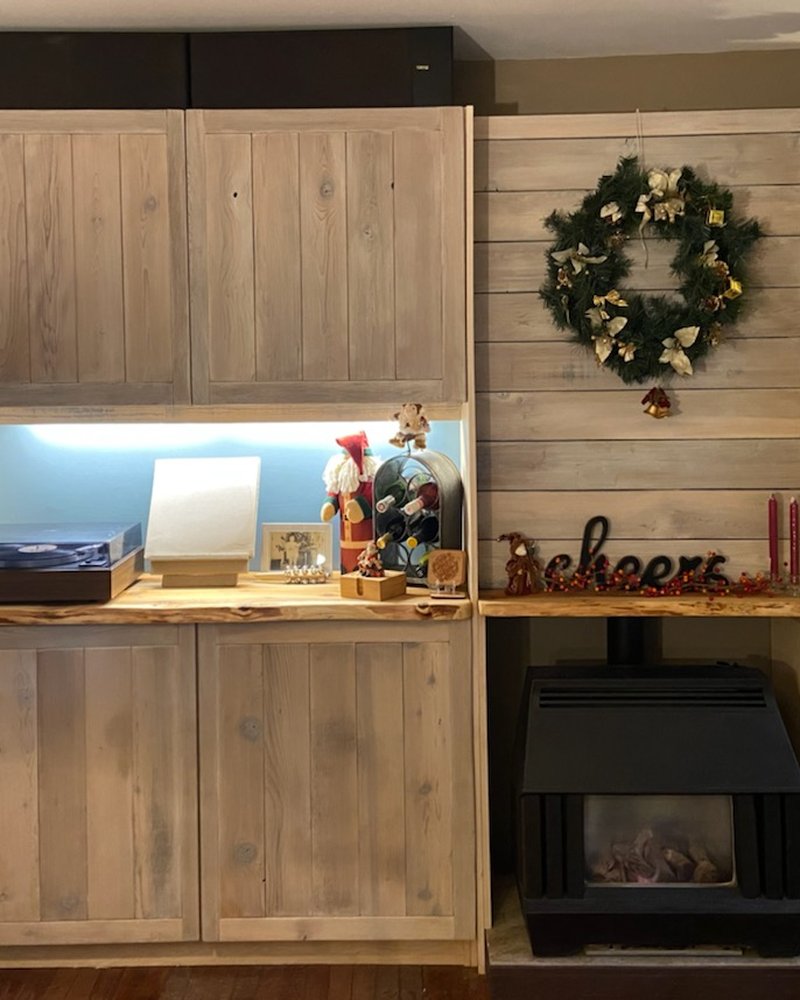 Custom table, Brooks Woodworks